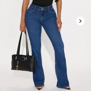 Best Ever Low Rise Flare Jeans - Dark Wash